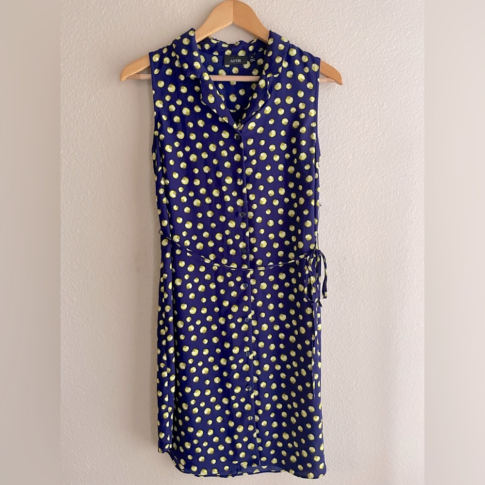Apt 9 Sleeveless Button Down Dress NWT Size 16